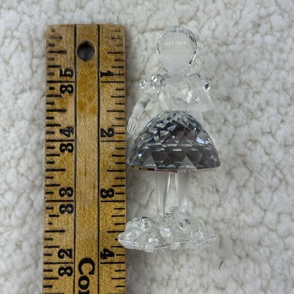 Swarovski Crystal Red Riding Hood Figurine Retired #191695 No Basket - Picture 5 of 5